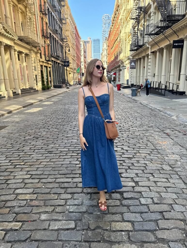 Denim Midi Outfit