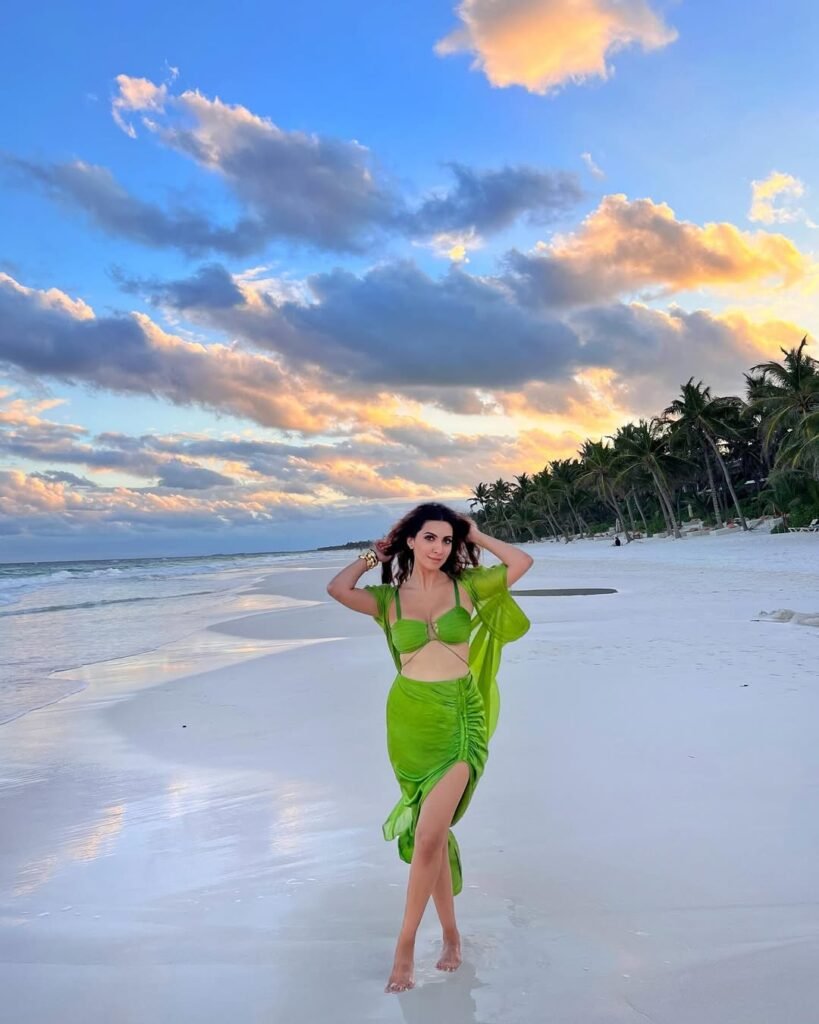 Green Beach Outfits