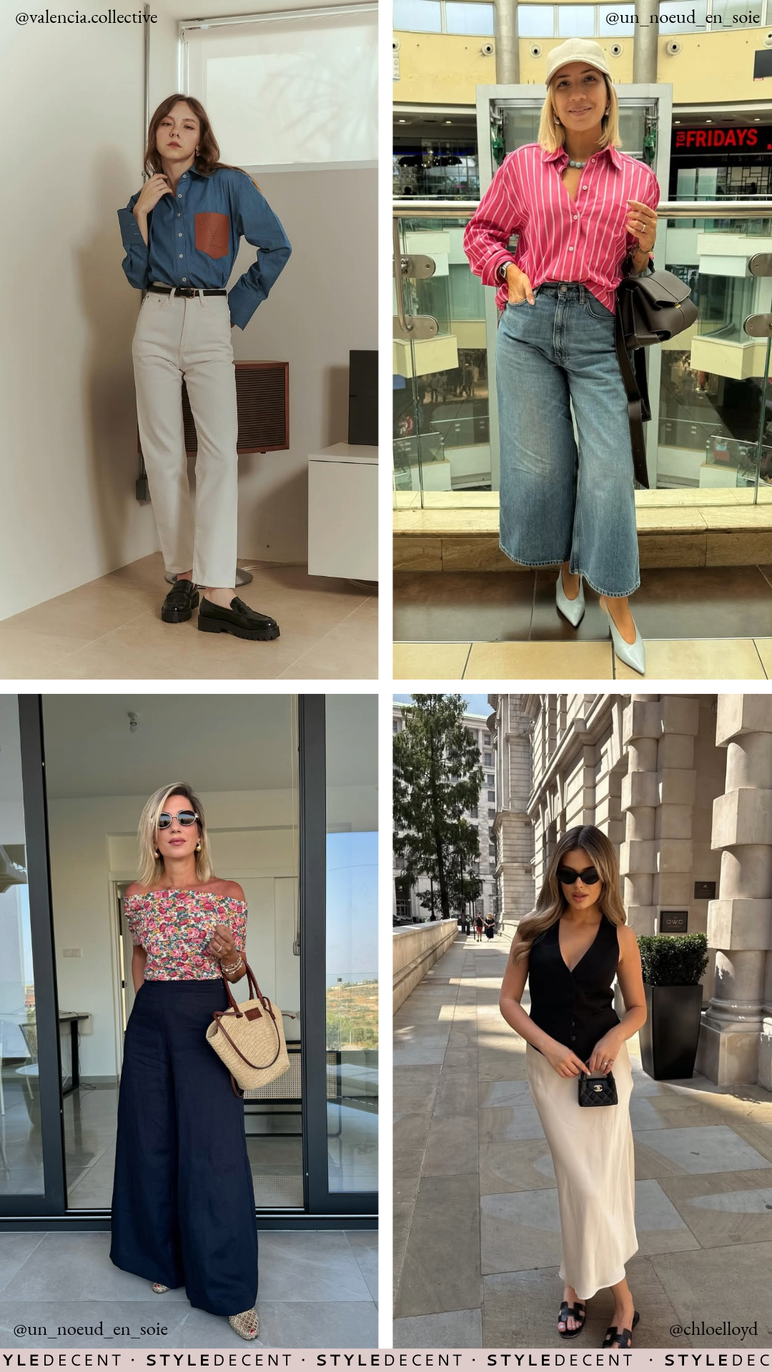 Old Money Outfits Collage