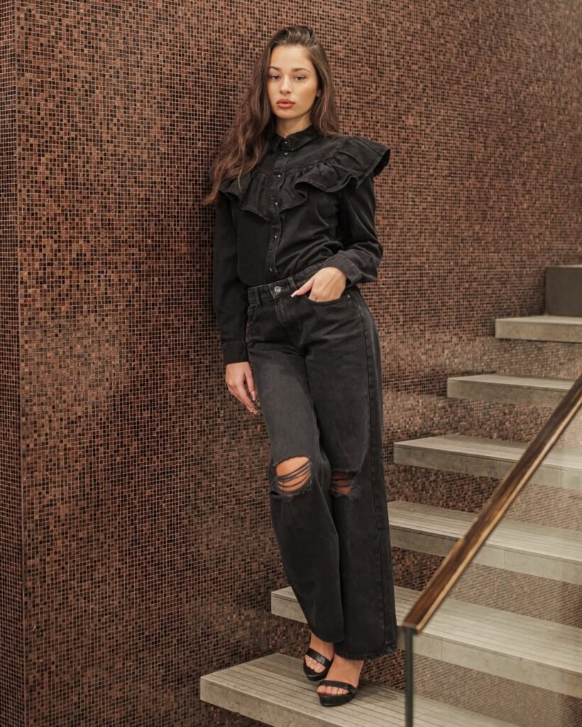 Ripped Denim Edge