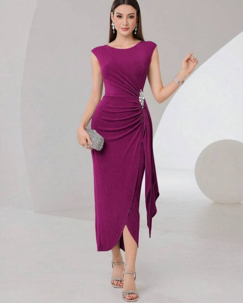 Sleek Violet Luxe
