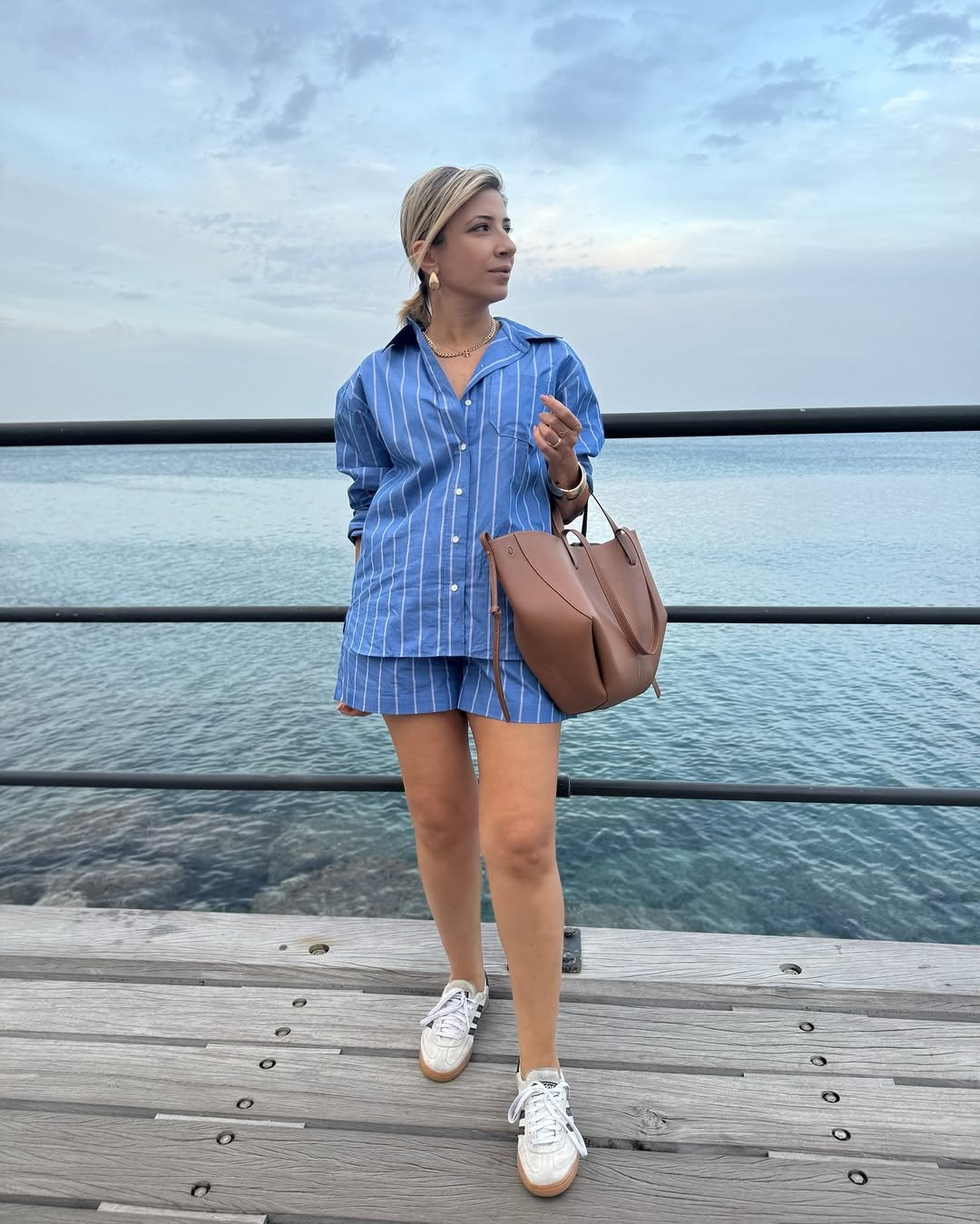 Striped Yacht Set