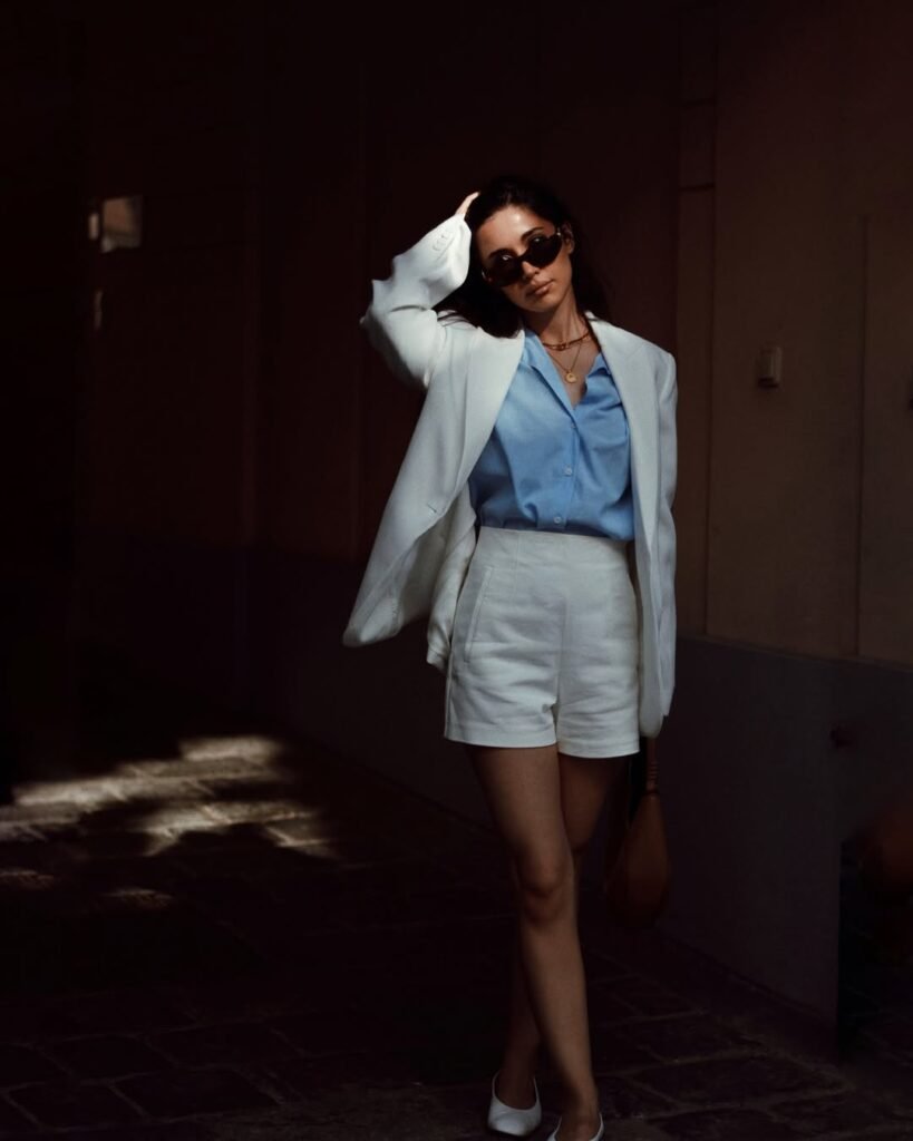 Tailored Linen Dress