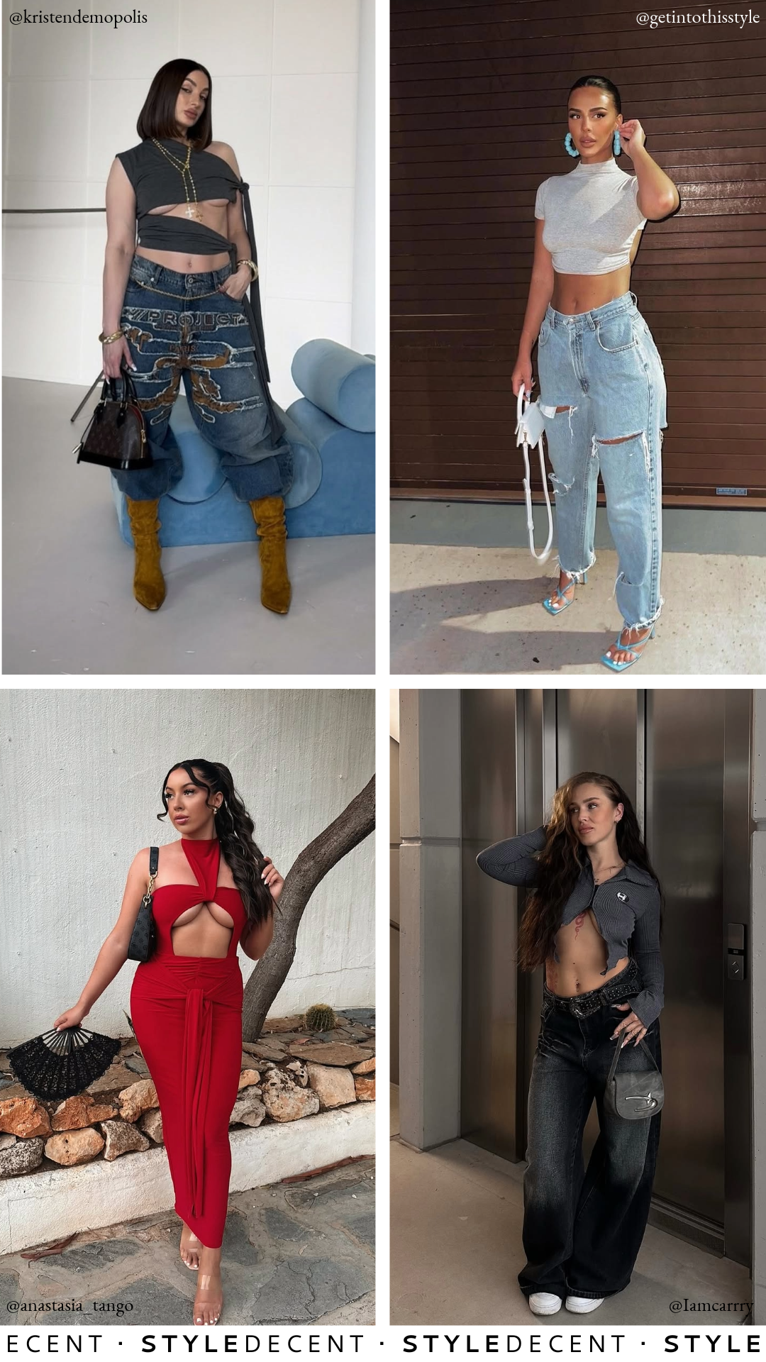 Baddie Outfits Collage