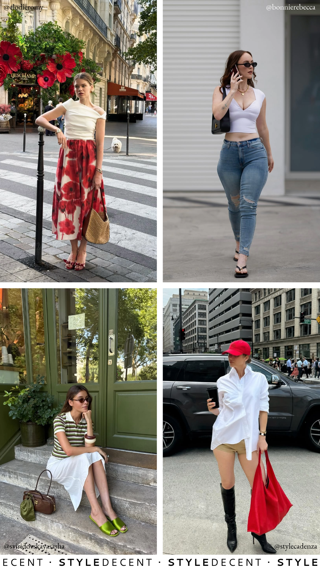 Casual Outfits Summer Collage