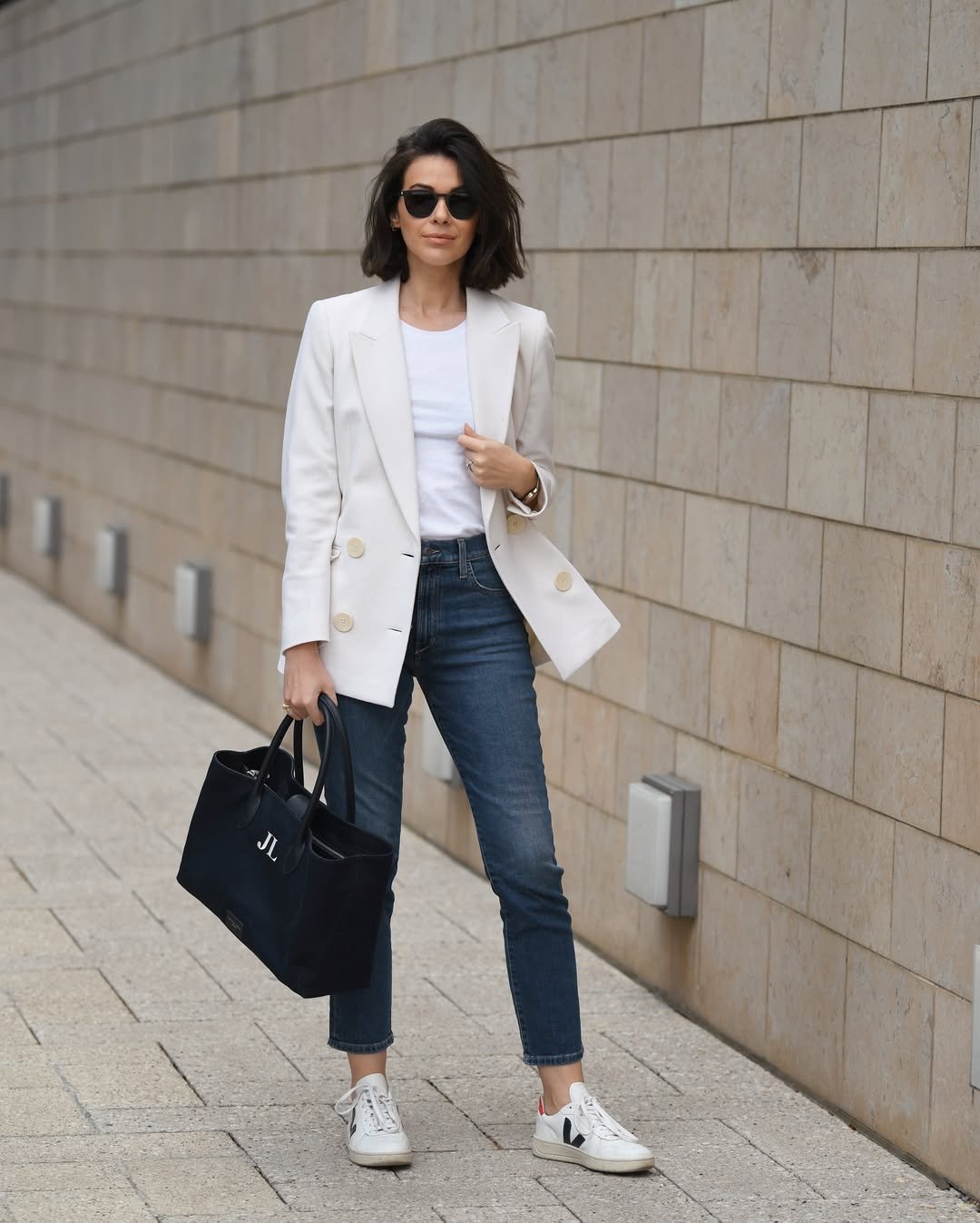 Clean Cotton Blazer

