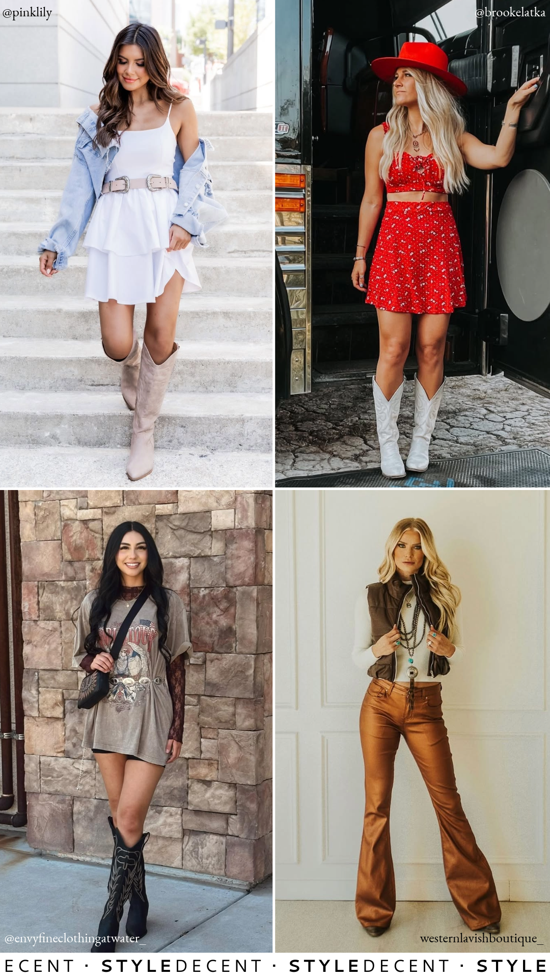 Country Concert Collage