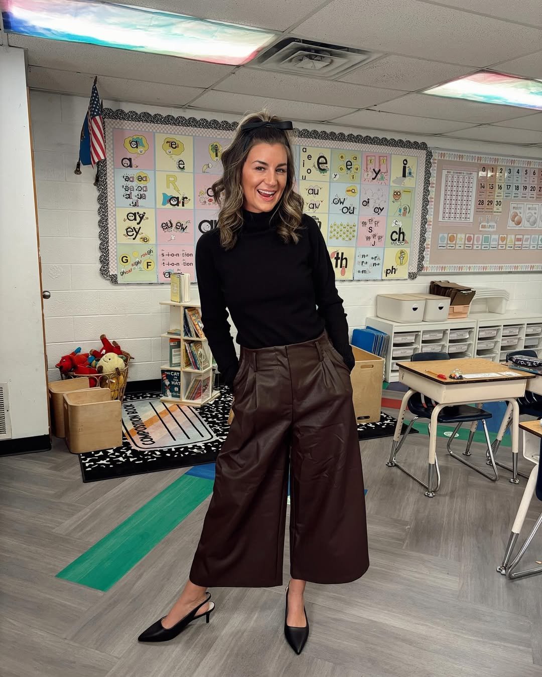 Cropped Wide-Leg Vegan