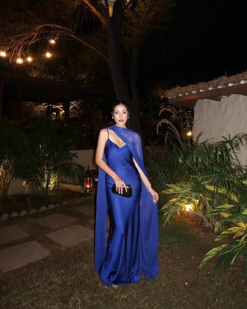 Draped Silk Charmeuse

