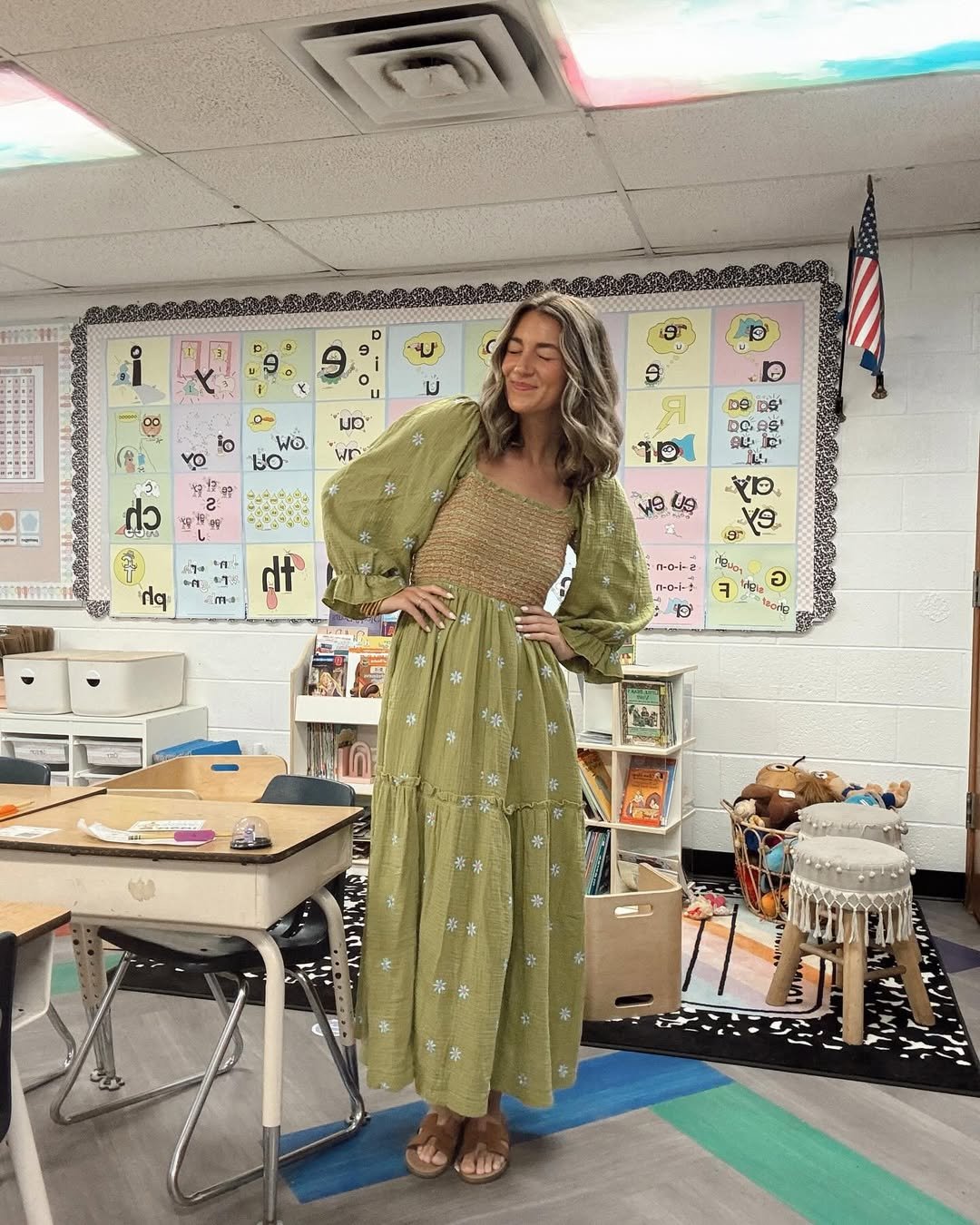 Embroidered Crinkle Weave