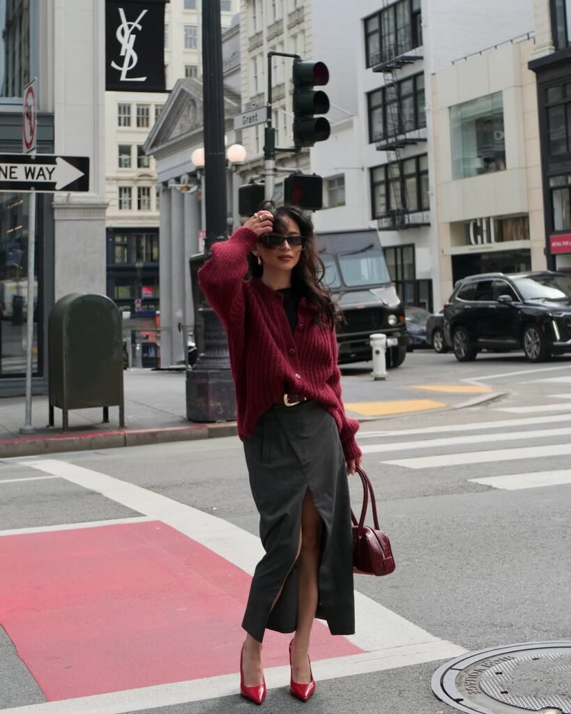 Front-Slit Twill