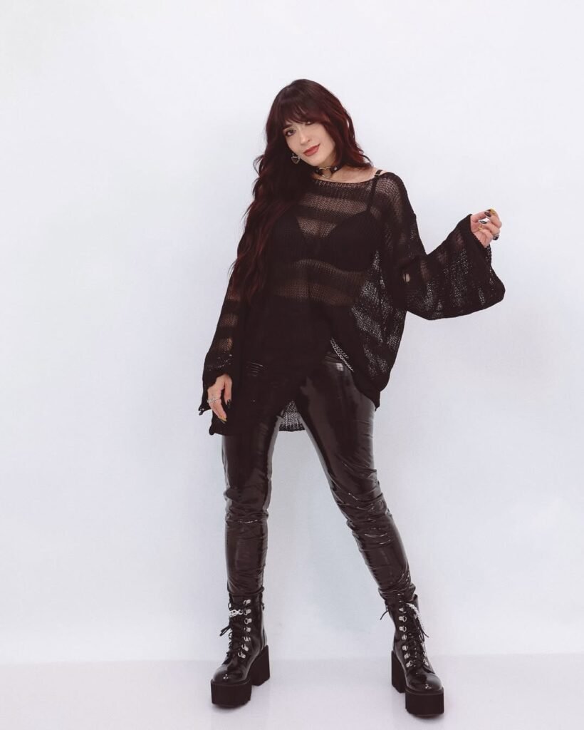 Grunge Mesh Knit