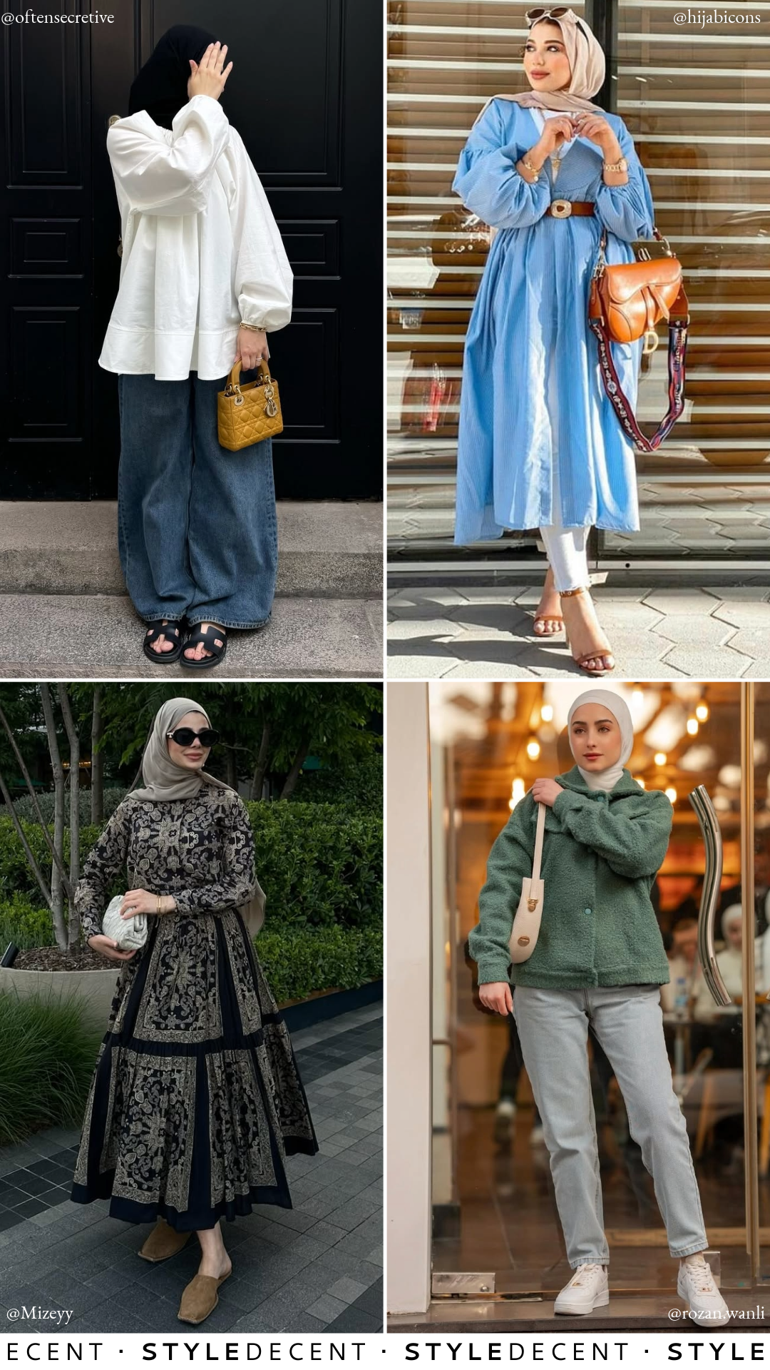 Hijab Outfits Collage
