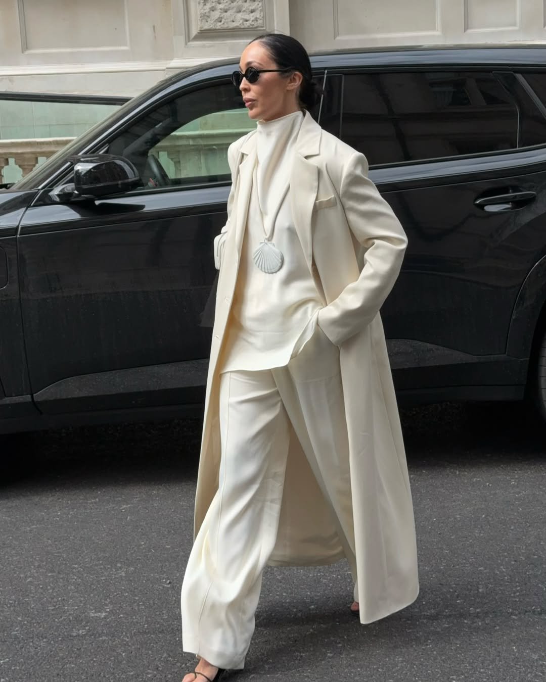 Ivory Wool Coat

