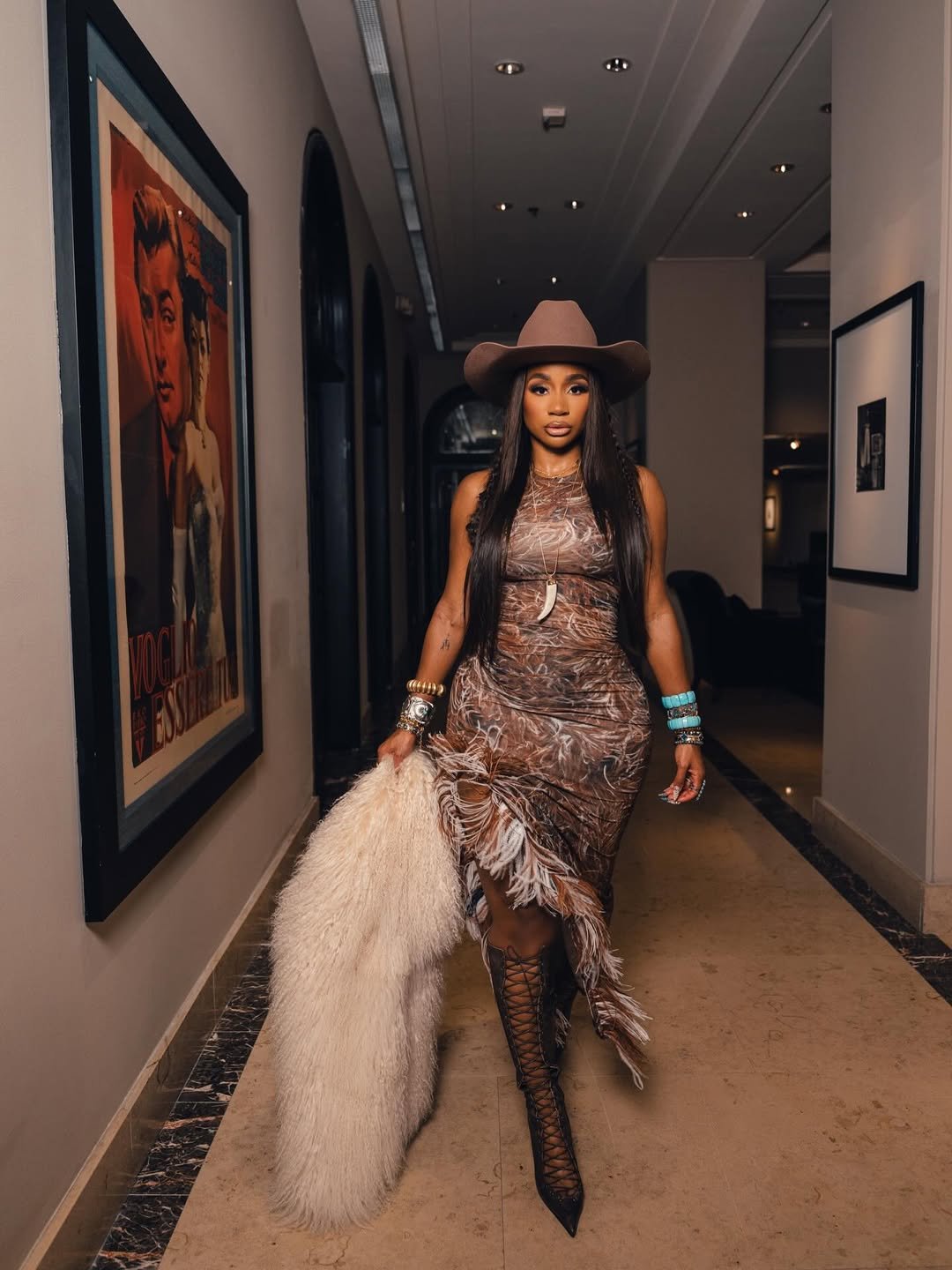 Layered Feather Detail