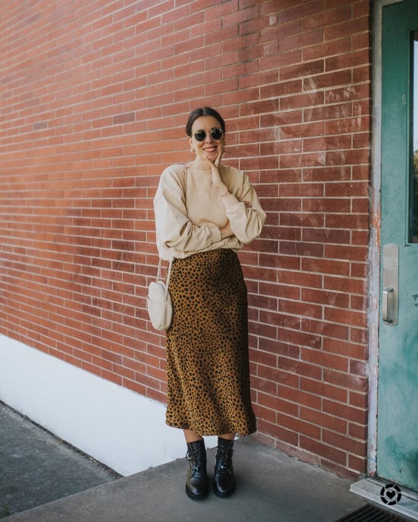 Leopard Satin Flow
