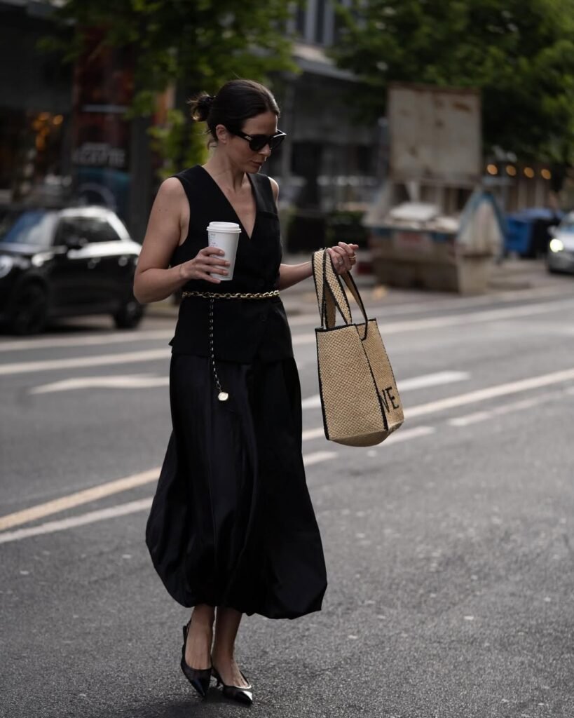 Lightweight Taffeta Skirt