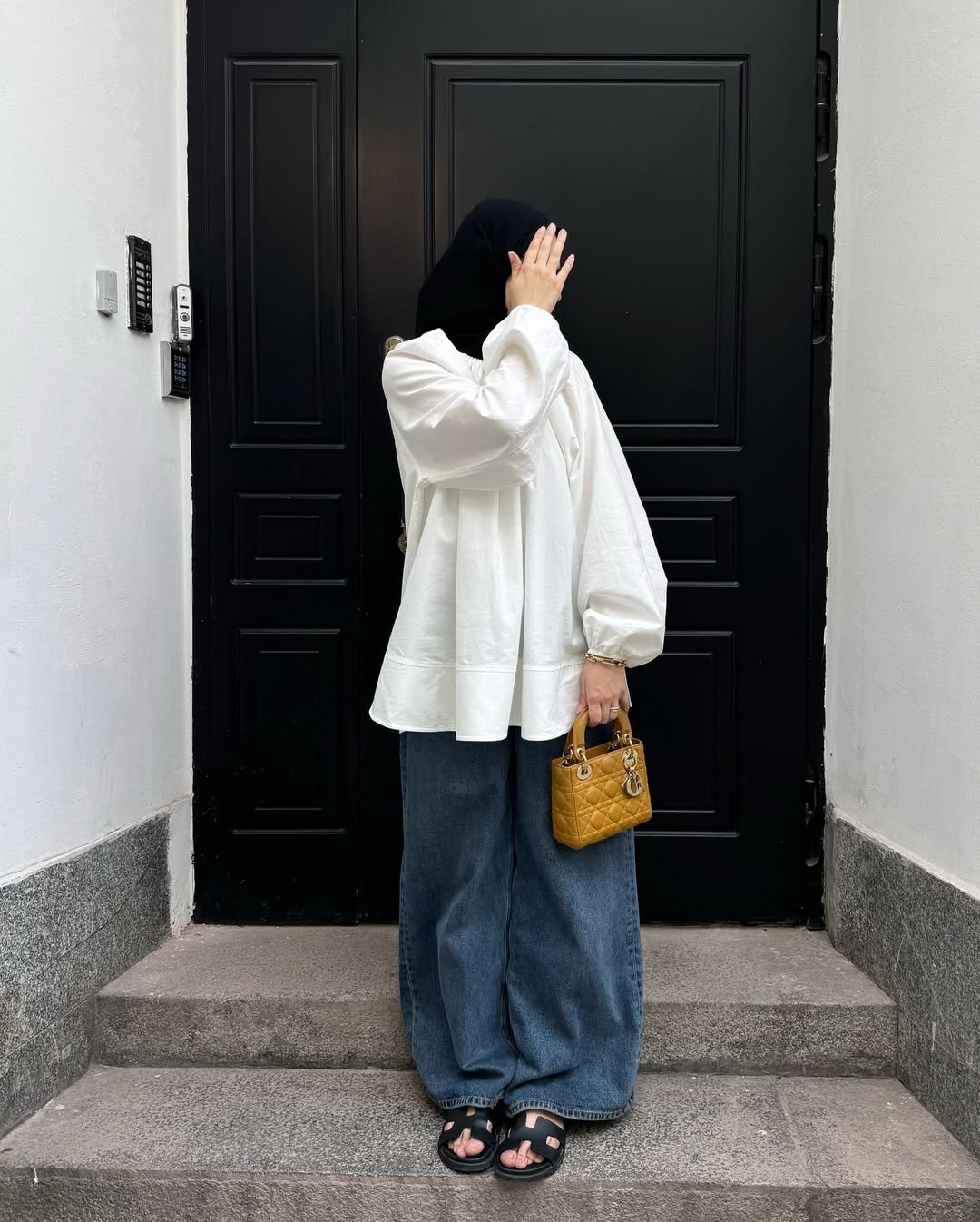 Matte Black Jersey Hijab