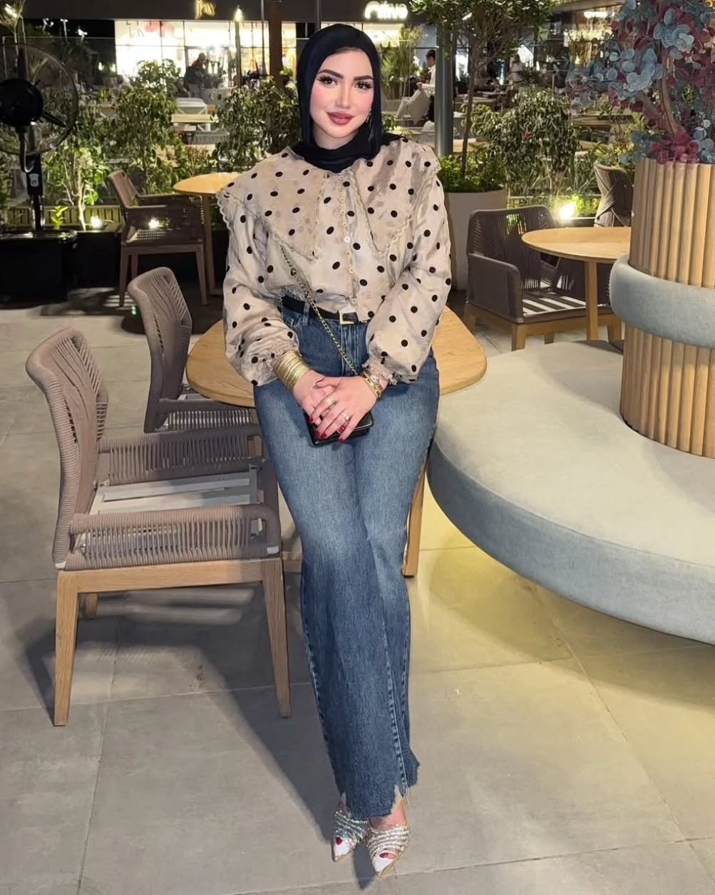 Neutral Ribbed Hijab