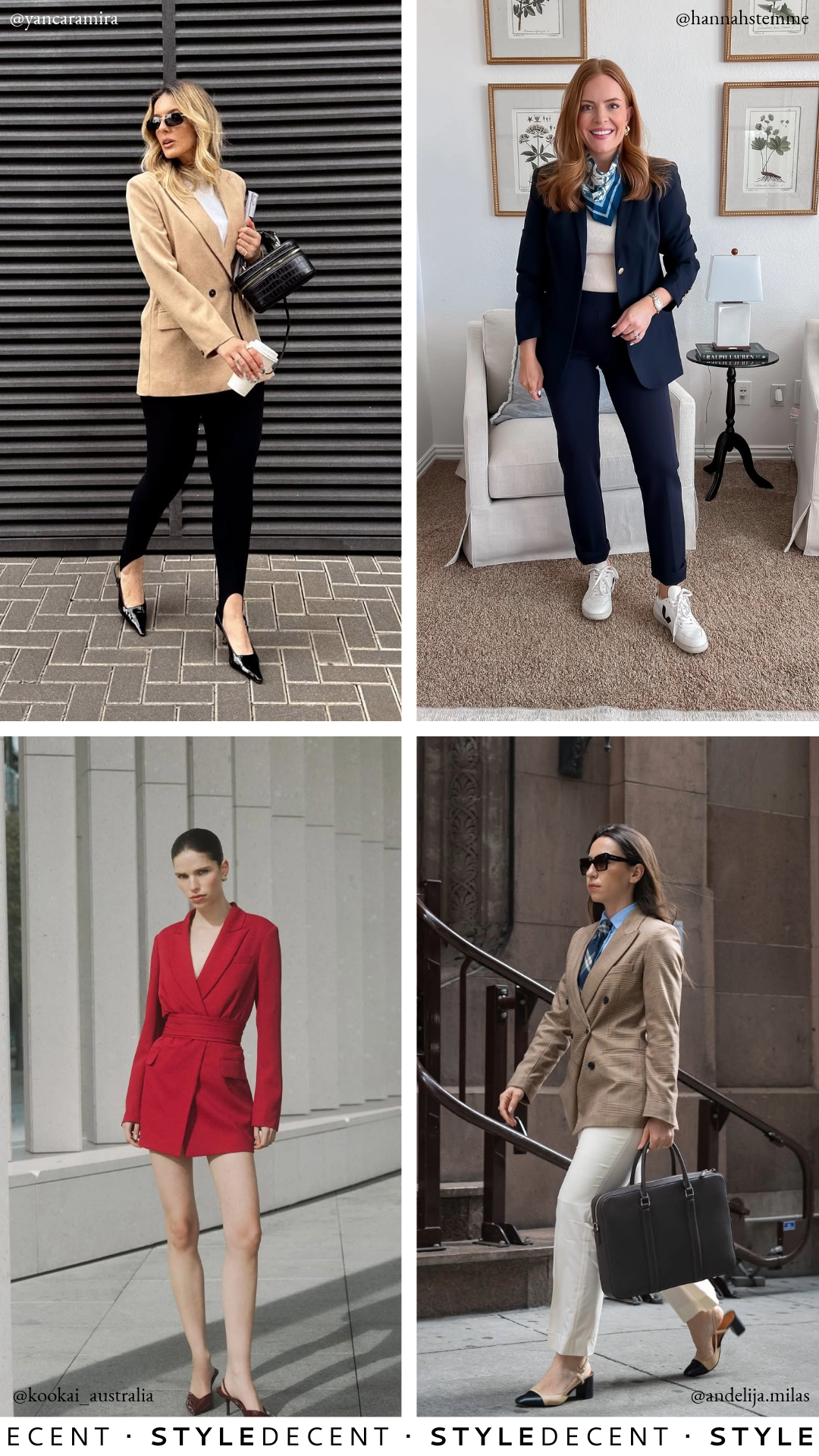 Office Outfits Collage