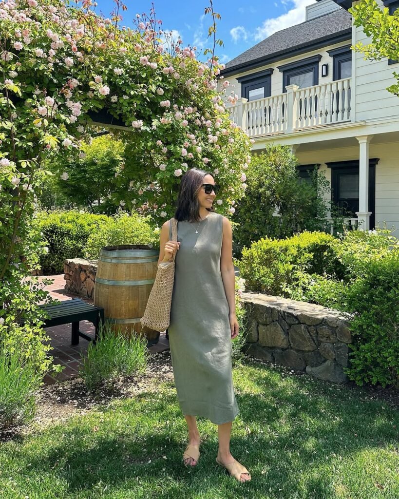 Olive Toned Elegance