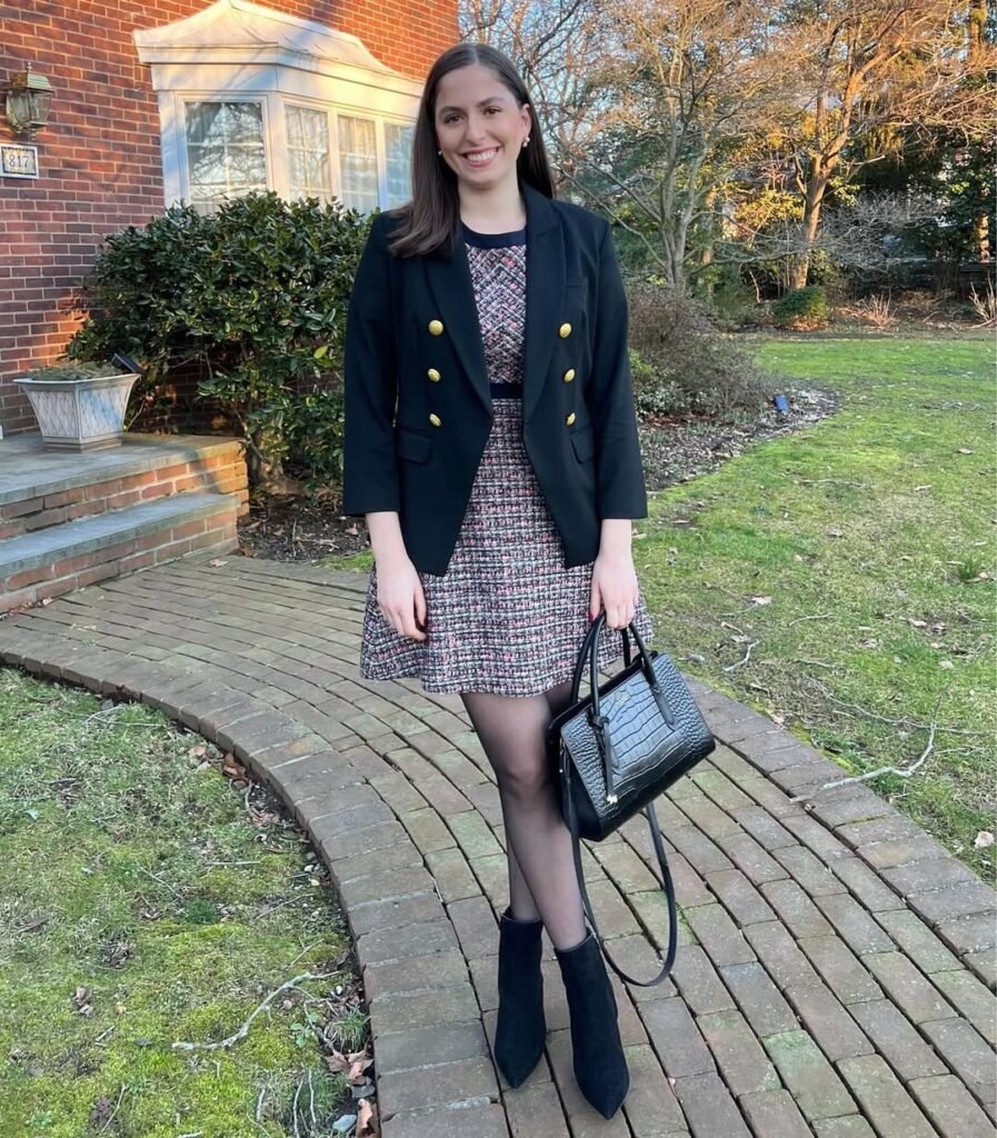 Patterned Tweed Blend