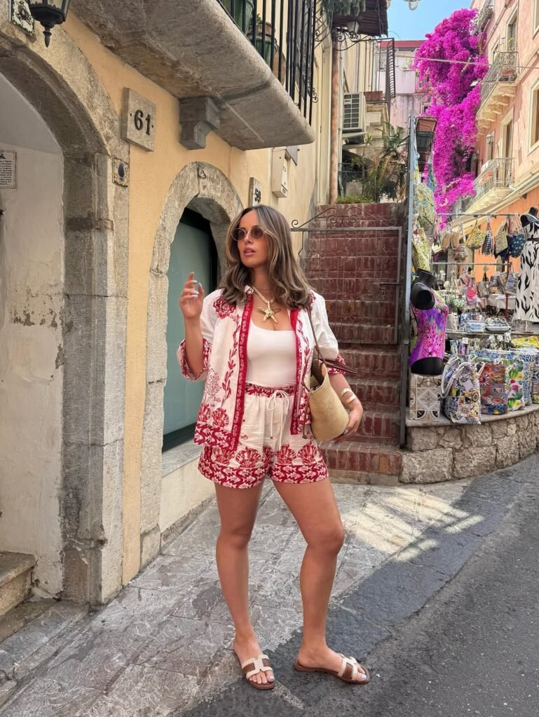 Printed Linen Co-ord

