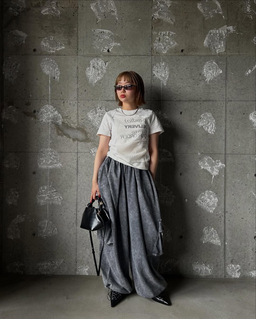 Slubbed Cotton Pants