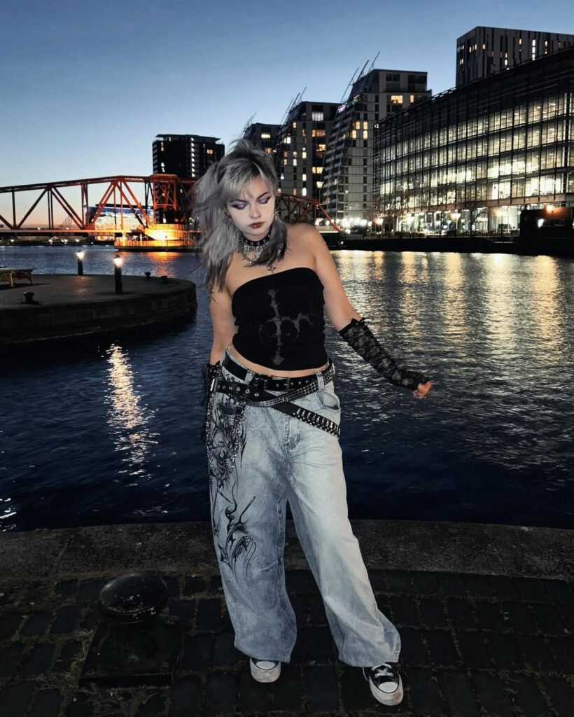 Stonewashed Denim Texture