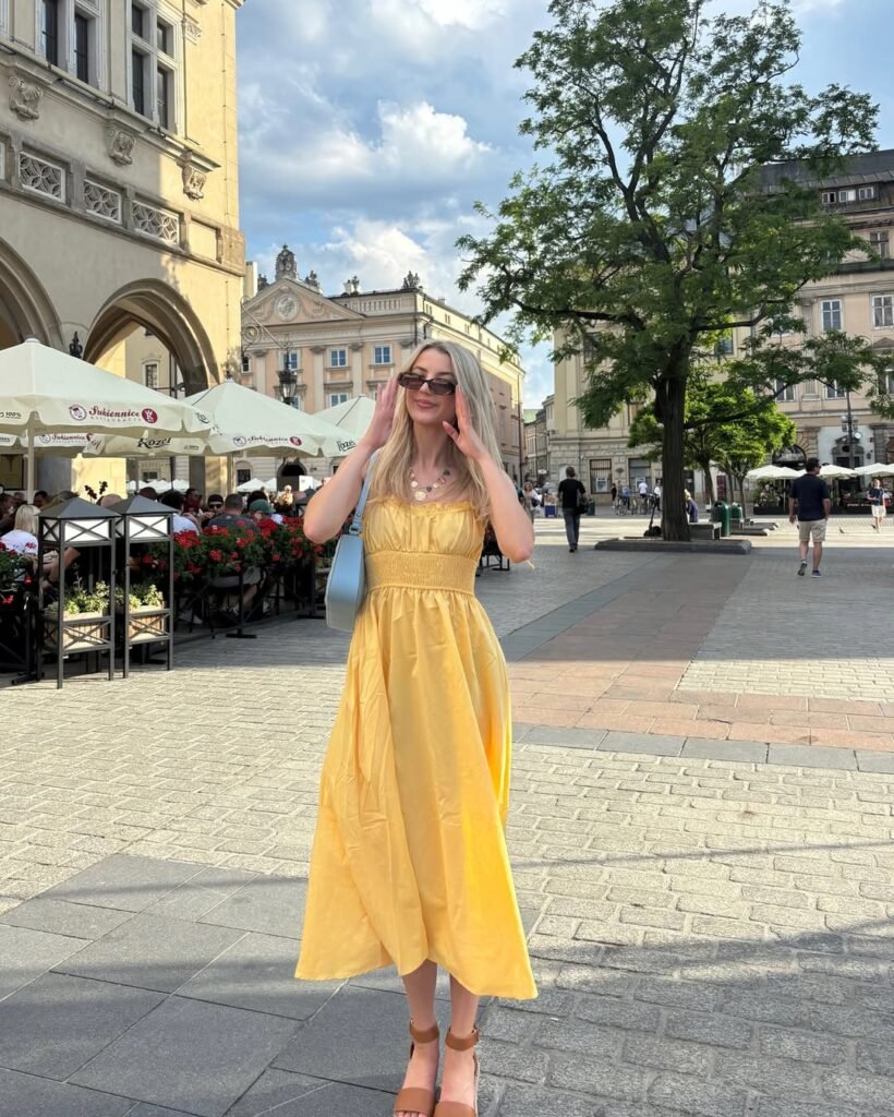 Sunshine Satin Dress