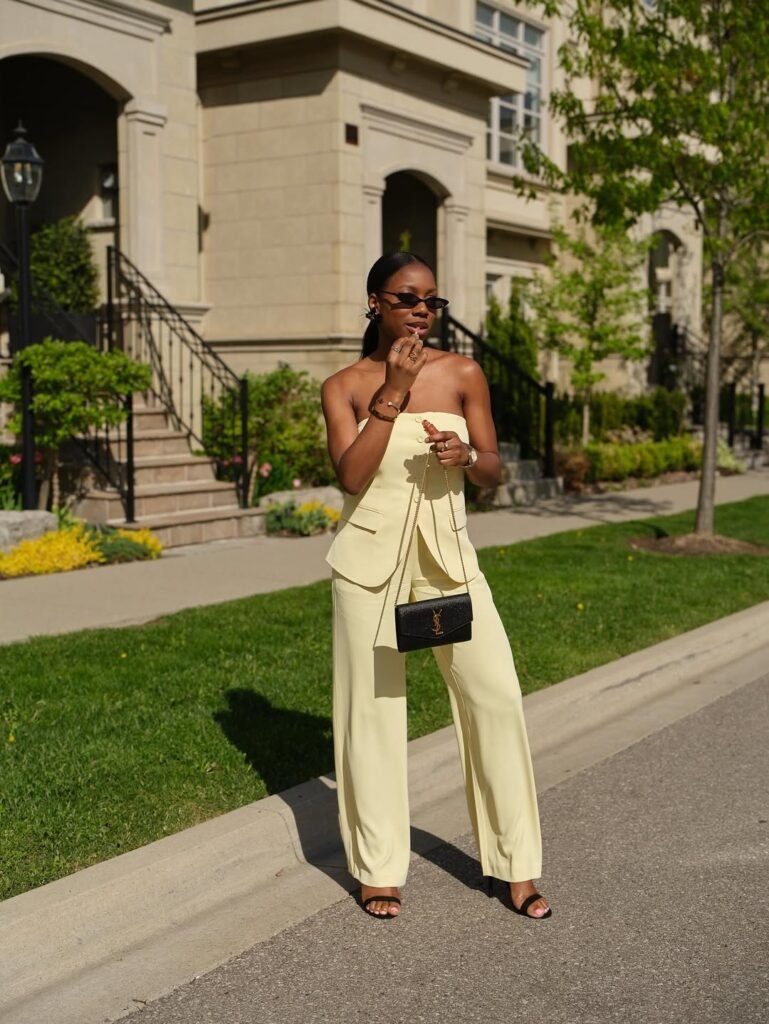 Tailored Crepe Set