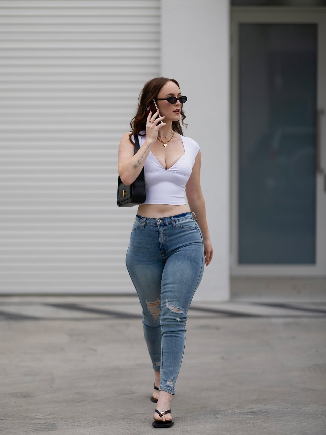 Washed Denim Skinnies