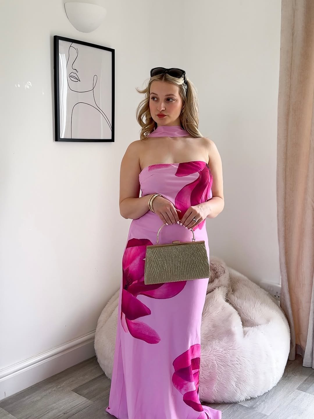 Bold Florals in Pink 