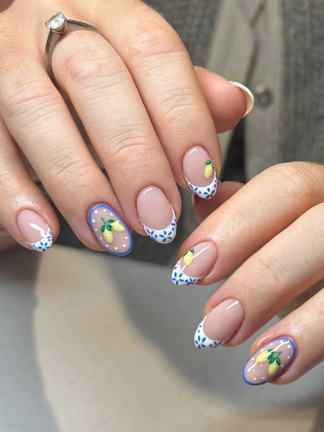 Citrus Charm with Floral Flicks