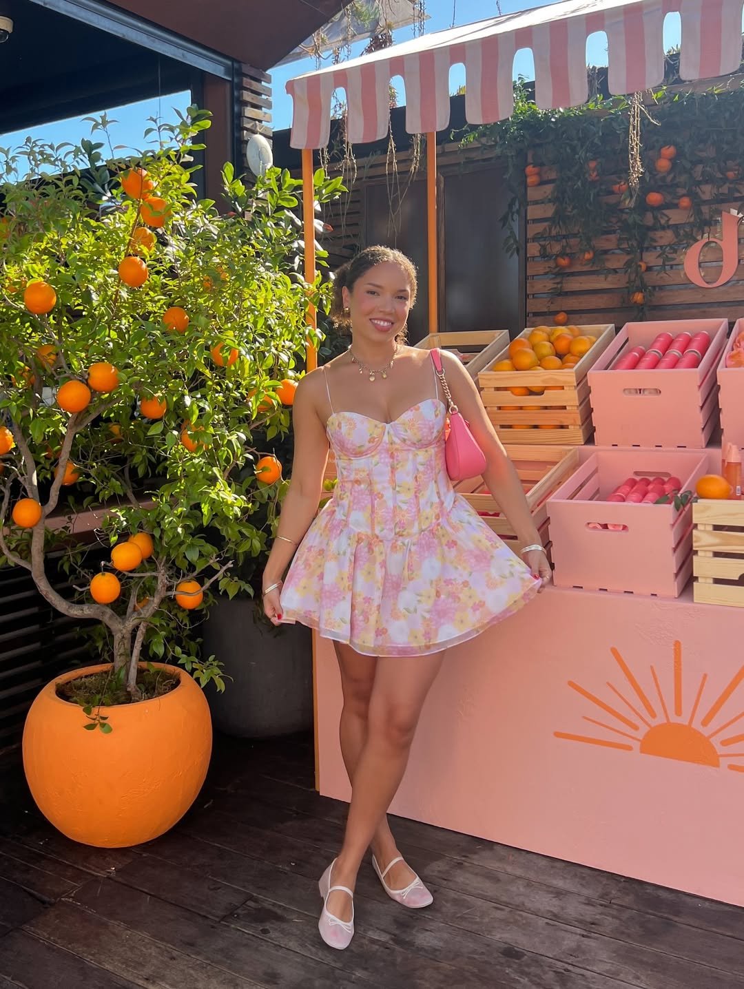 Delicate Voile Print