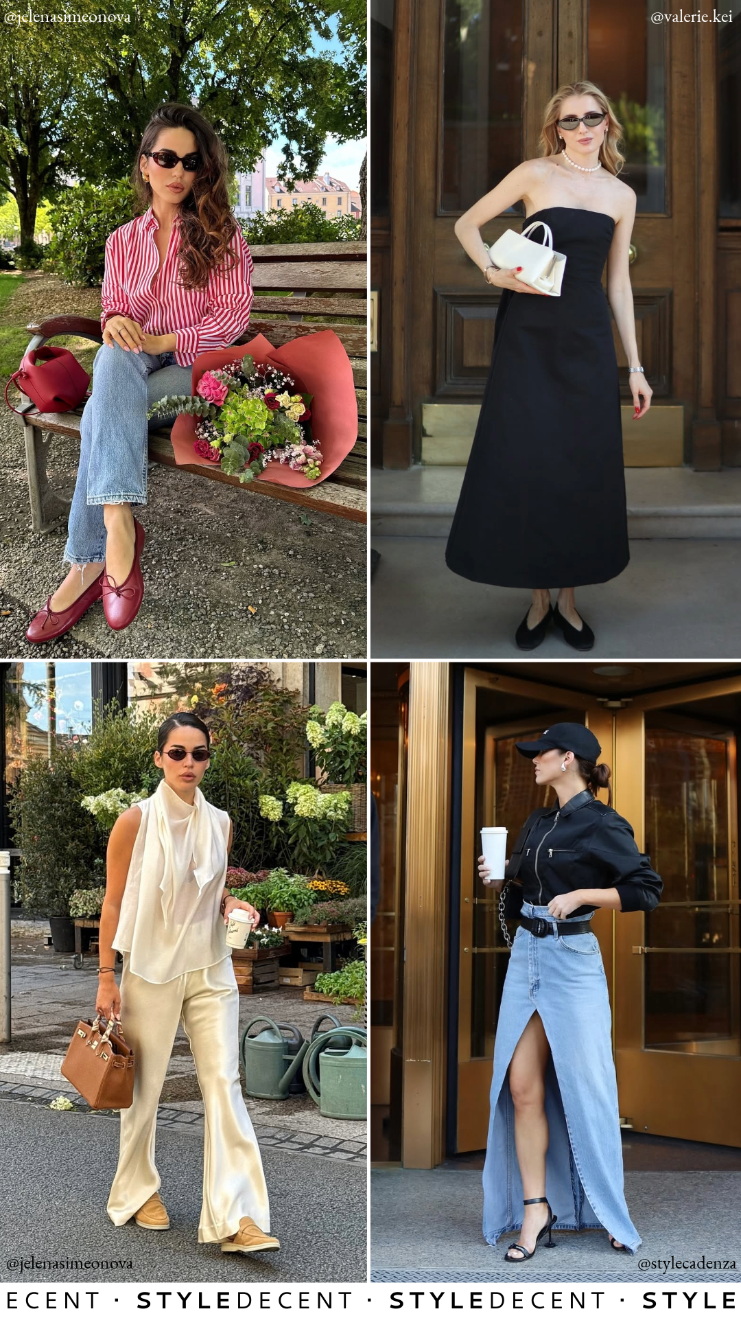 Late Summer Outfits Collage