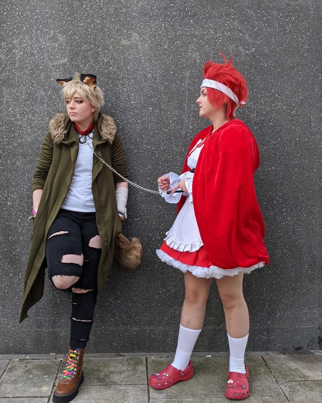 Little Red Meets the Wolf 