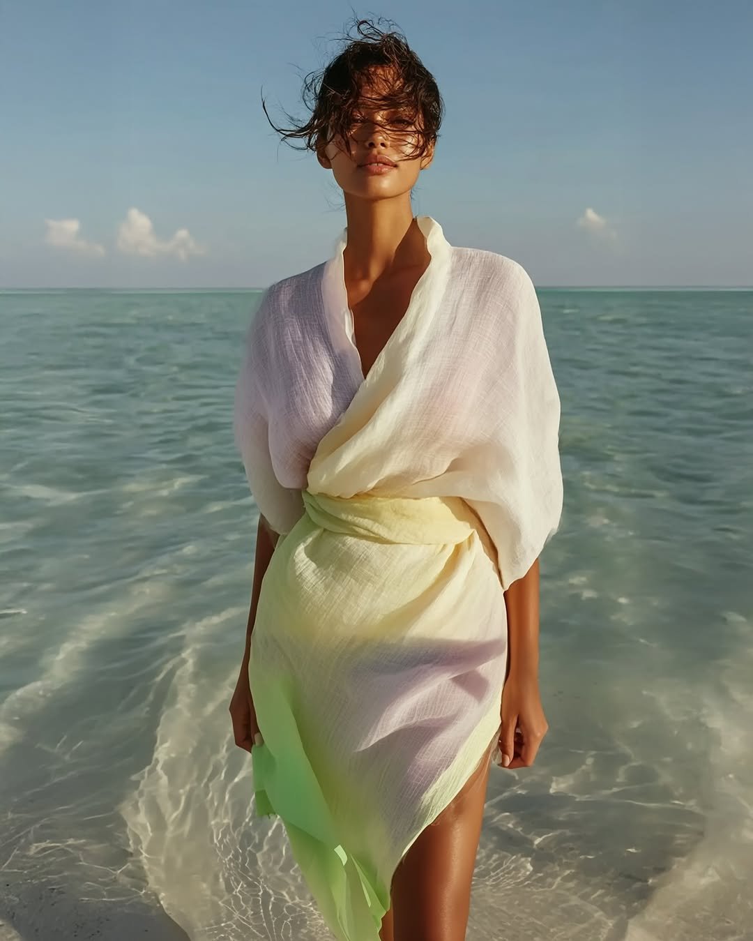 Pastel Wrap Elegance