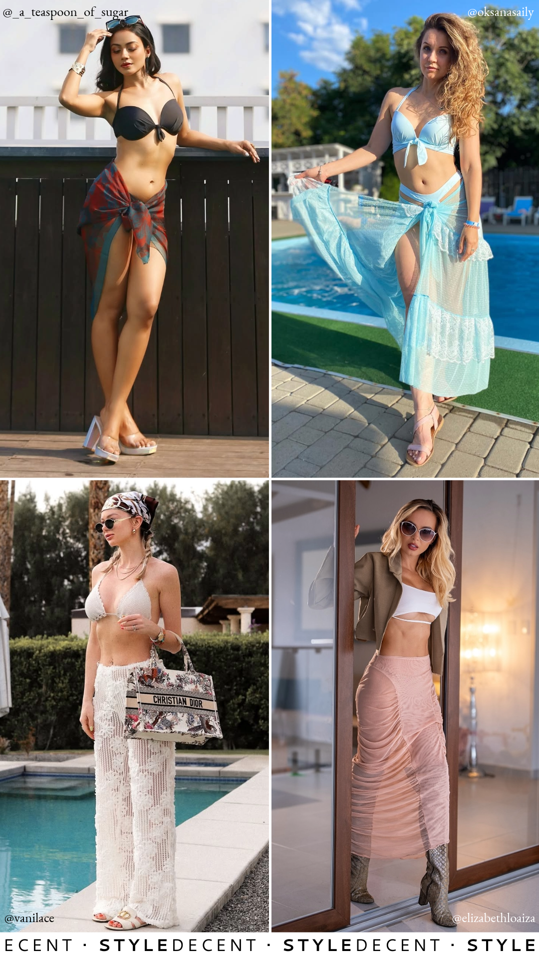 Pool Party Collage