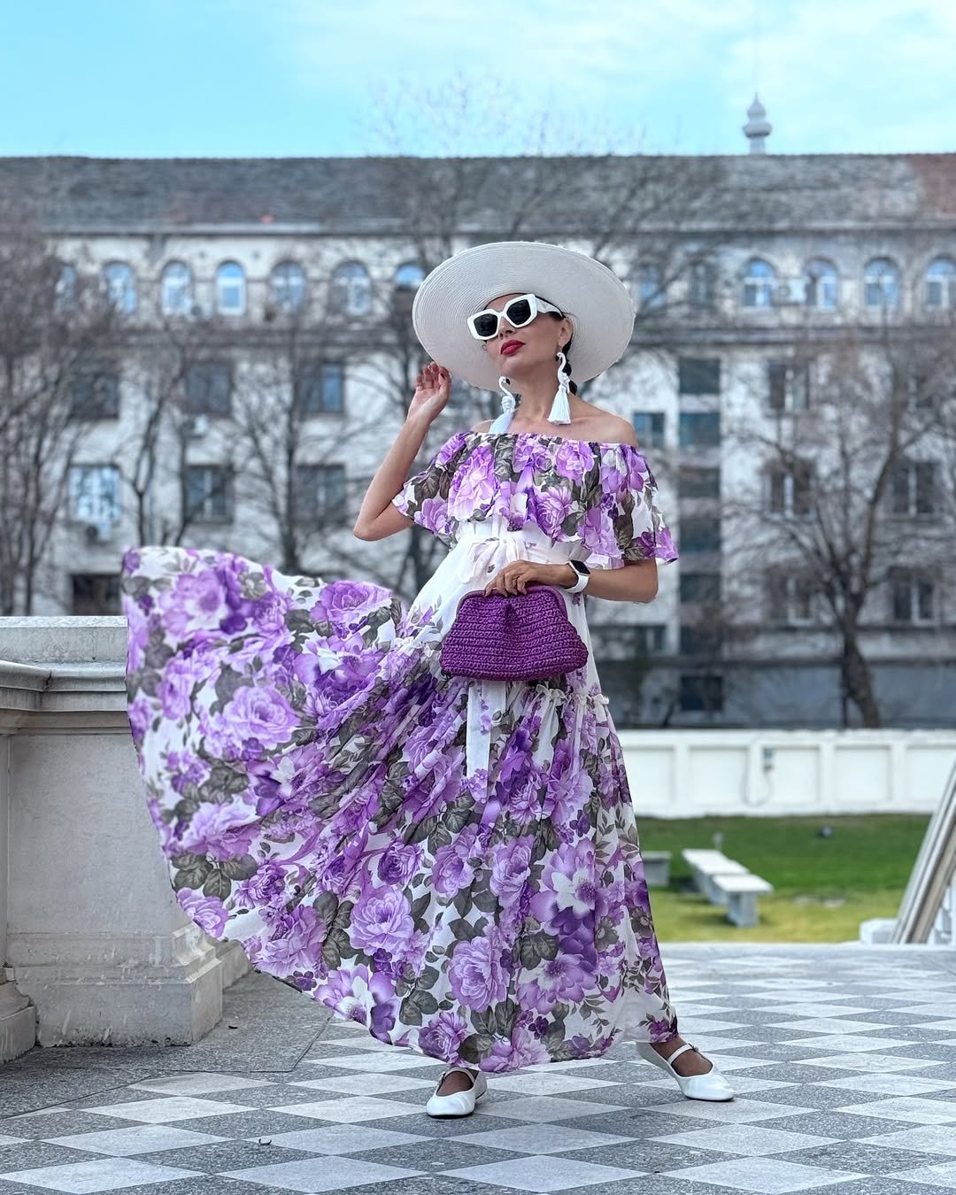 Sheer Georgette Bloom