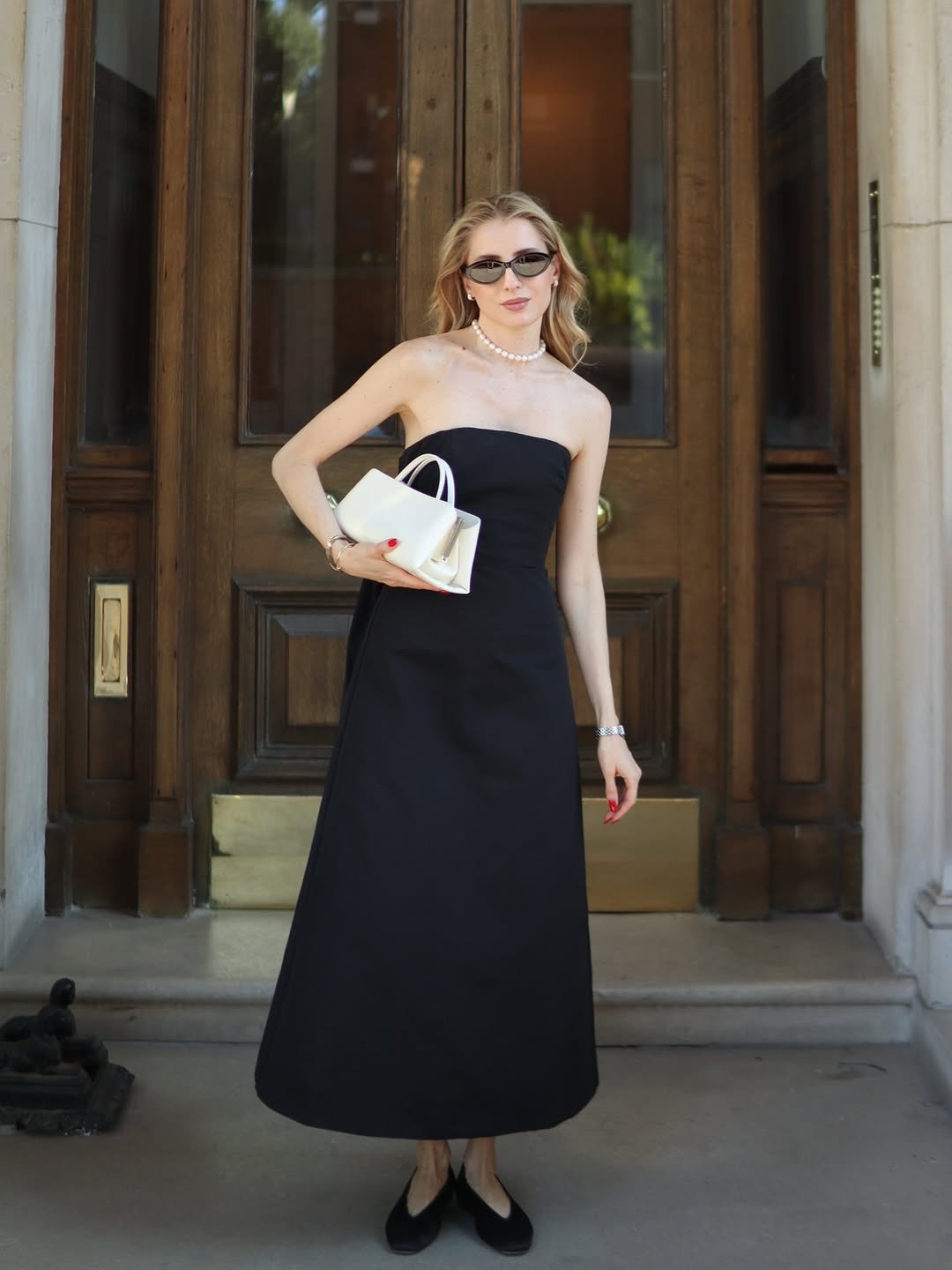 Strapless Black Dress