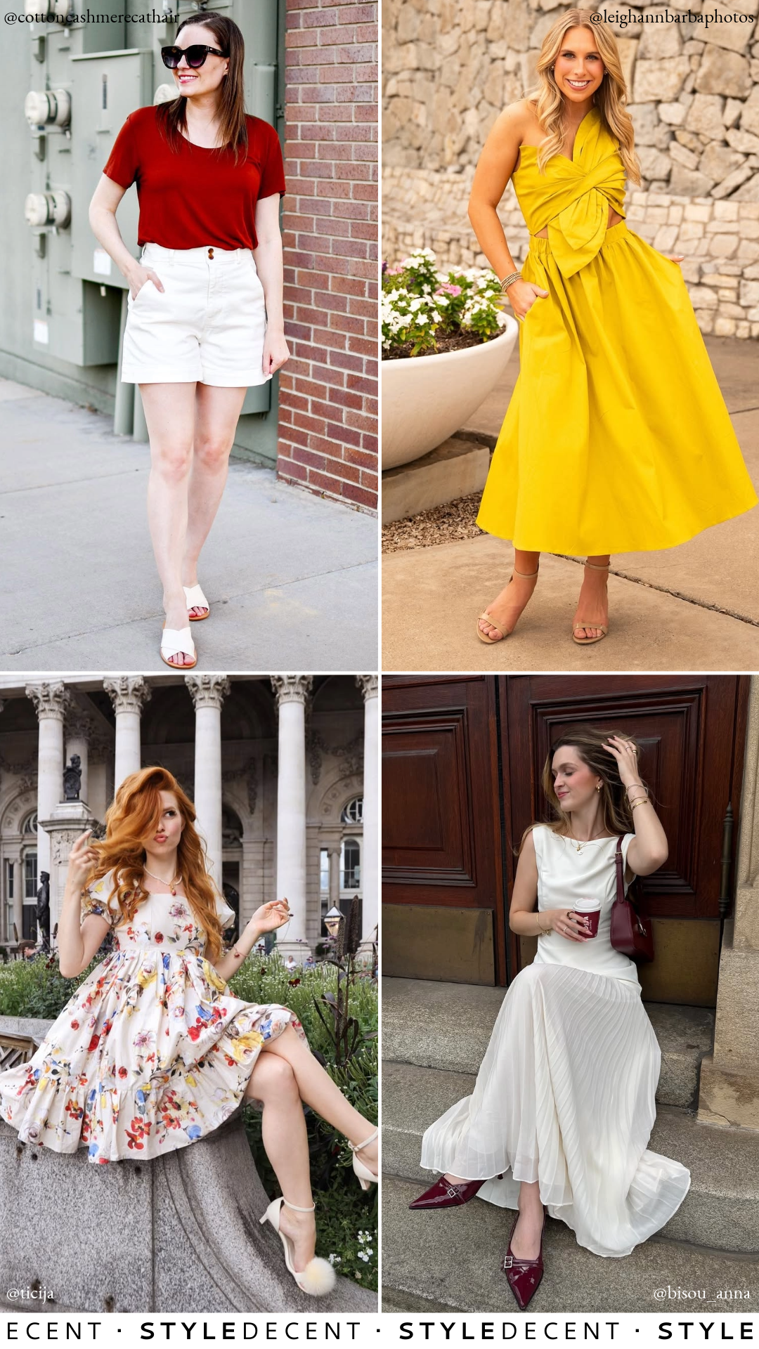 Print Blouse & Denim