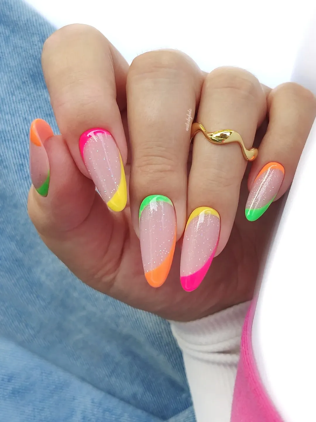 Tutti Frutti Glitter Tips
