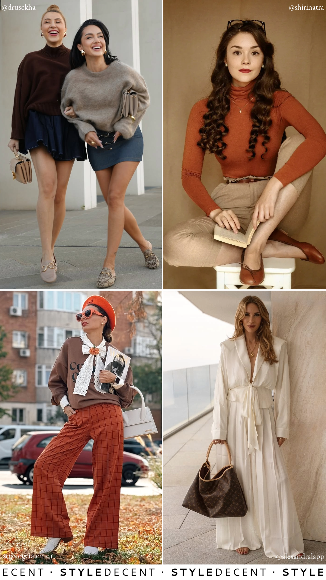 Autumn Outfits Collage