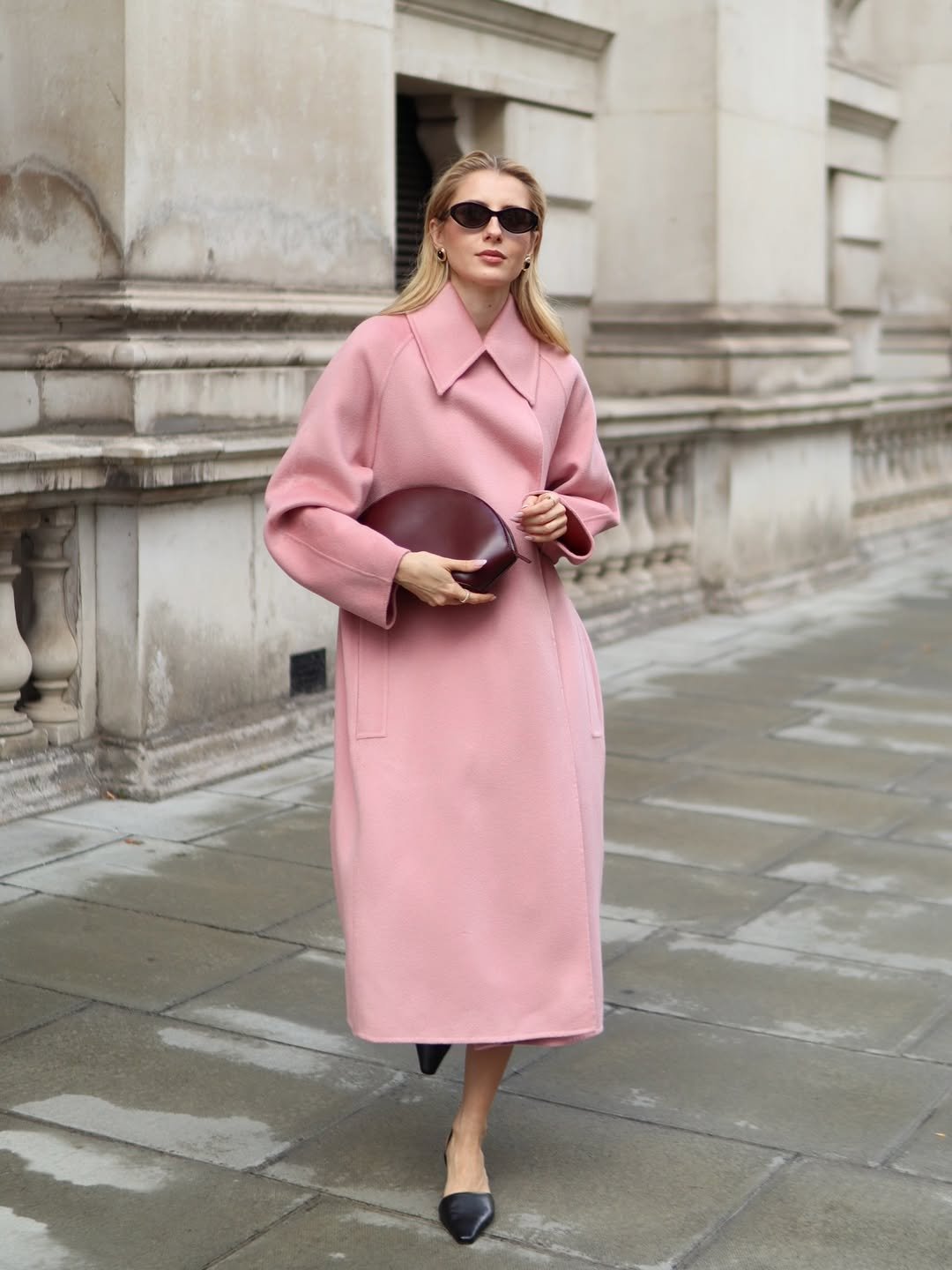 Blush Coat Elegance 