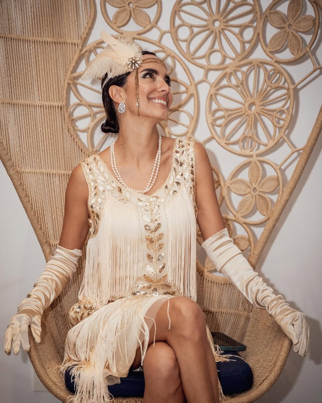Classic Ivory Flapper 