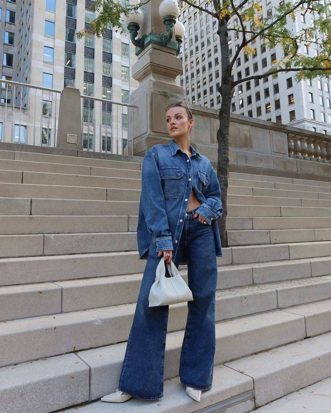Double Denim Chic