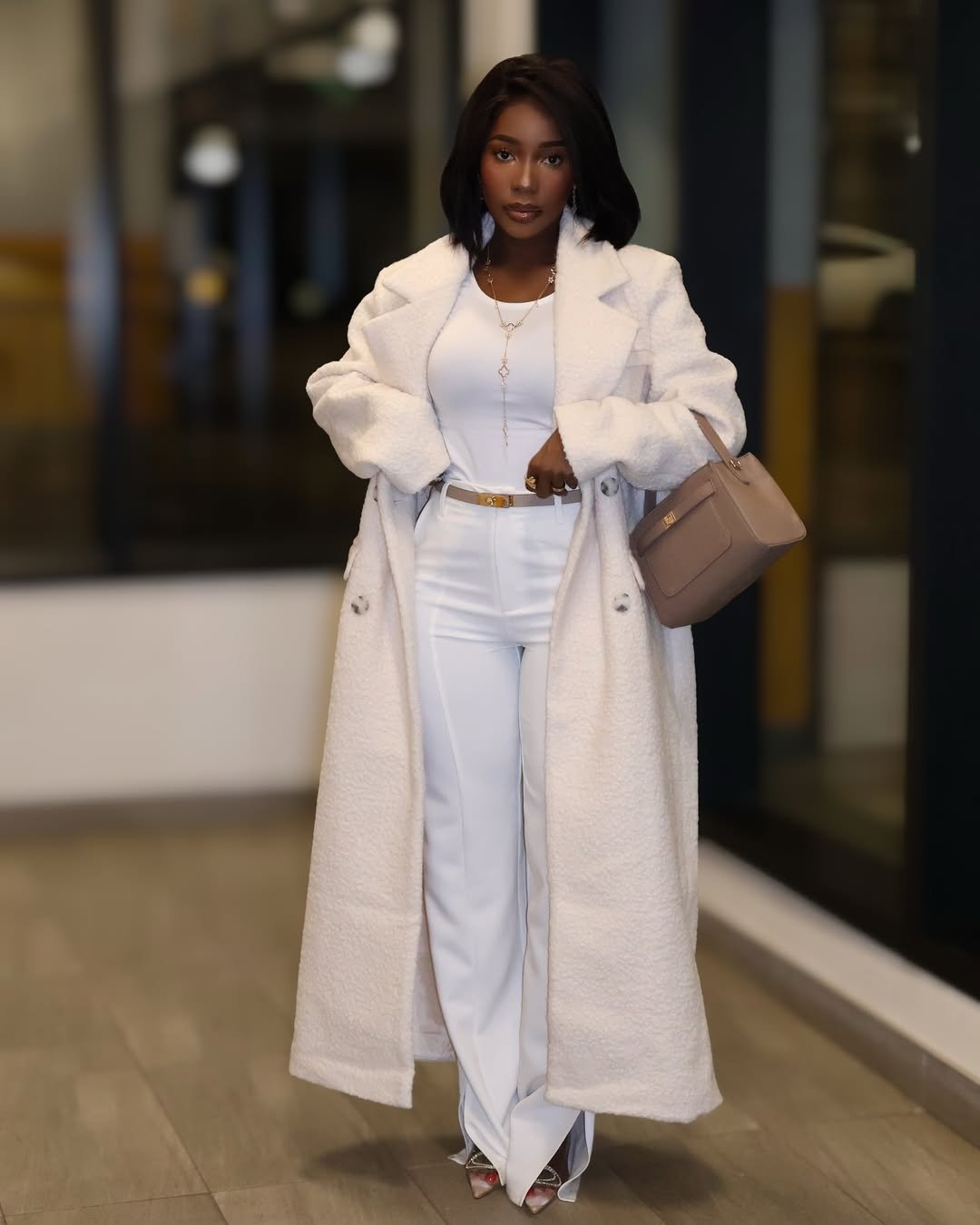 White Statement Look